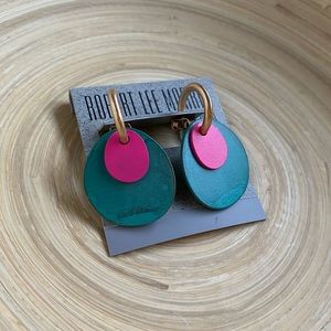 NWT Robert Lee Morris Soho Post Dangle Earrings